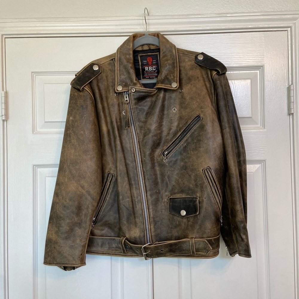R.B.C. Road Masters Jacket Leather